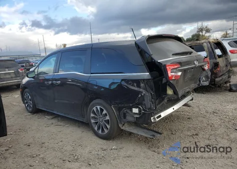 2024 Honda Odyssey Exl from USA, damaged, VIN 5FNRL6H68RB025124